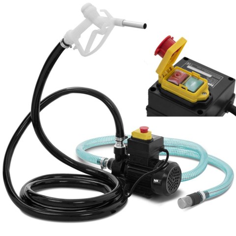 Pompa dystrybutor do paliwa oleju napędowego elektryczna ZESTAW IP55 230 V 370 W 40 l/min MSW Pompa dystrybutor do paliwa oleju napędowego elektryczna ZESTAW IP55 230 V 370 W 40 l/min MSW