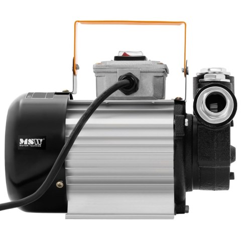 Pompa pompka do paliwa oleju napędowego elektryczna samozasysająca IP55 230 V 550 W 60 l/min MSW Pompa pompka do paliwa oleju napędowego elektryczna samozasysająca IP55 230 V 550 W 60 l/min MSW