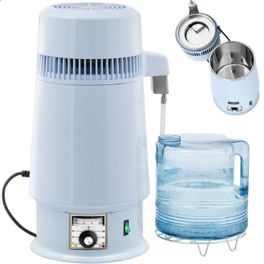 Destylator destylarka do wody z regulacją temperatury + plastikowy dzbanek 4 l UNIPRODO Destylator destylarka do wody z regulacją temperatury + plastikowy dzbanek 4 l UNIPRODO