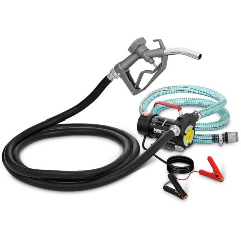 Pompa elektryczna do spuszczania paliwa oleju napędowego ZESTAW IP55 12 V 155 W 40 l/min MSW Pompa elektryczna do spuszczania paliwa oleju napędowego ZESTAW IP55 12 V 155 W 40 l/min MSW
